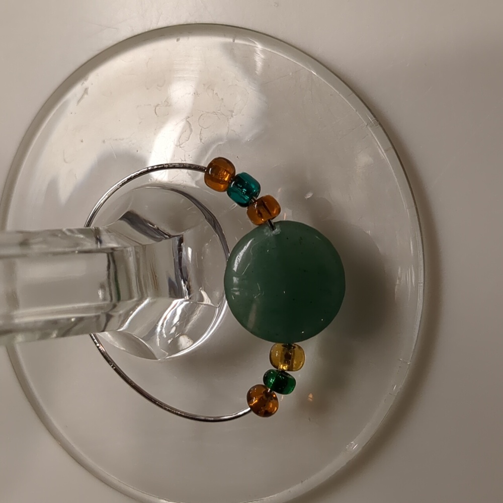 Handmade Gold And Silver Wine Glass Charms